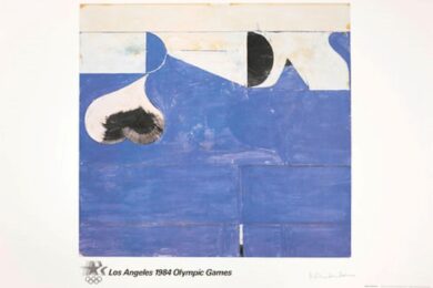 Los Angeles Olympic Games Poster by Richard Diebenkorn at Clifton Gallery