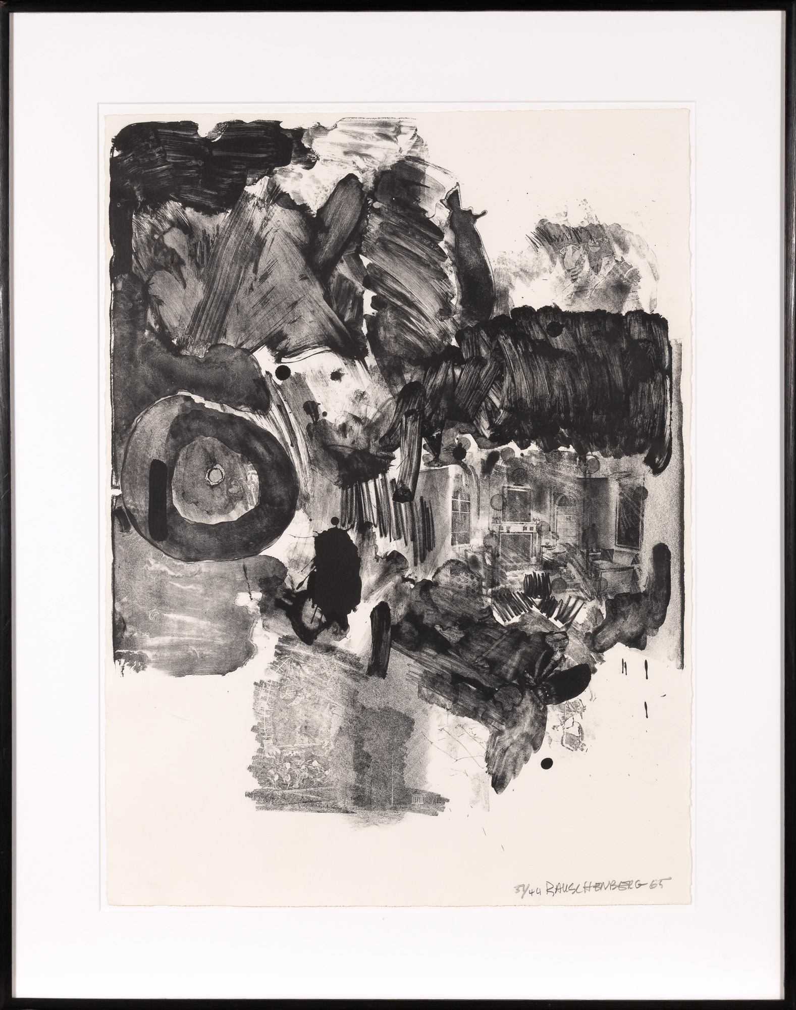 Visitation 2 by Robert Rauschenberg