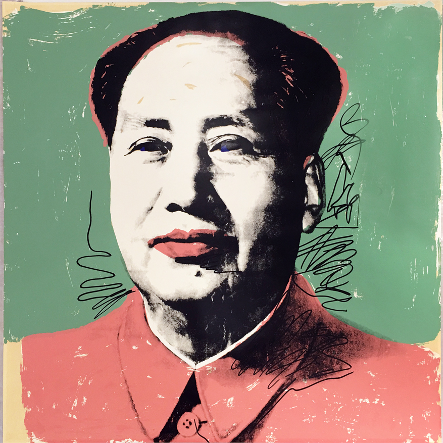 Mao, II.95 by Andy Warhol