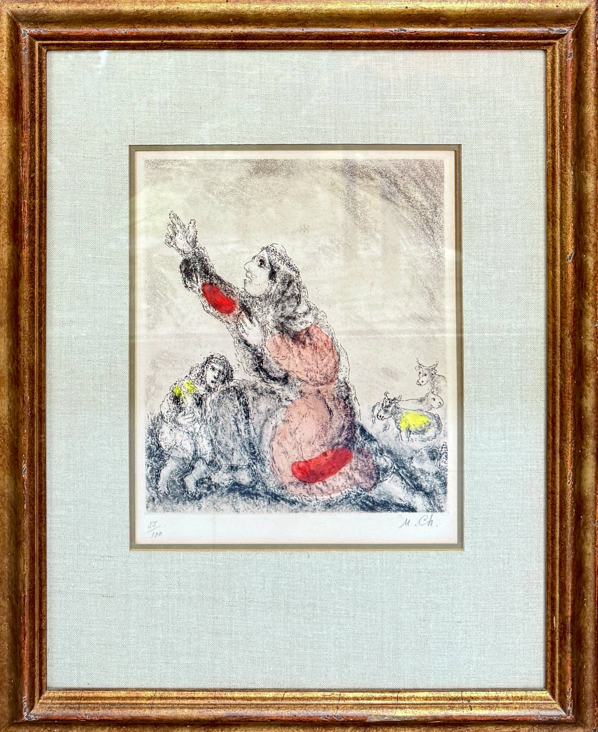 Hannah Praying to God by Marc Chagall