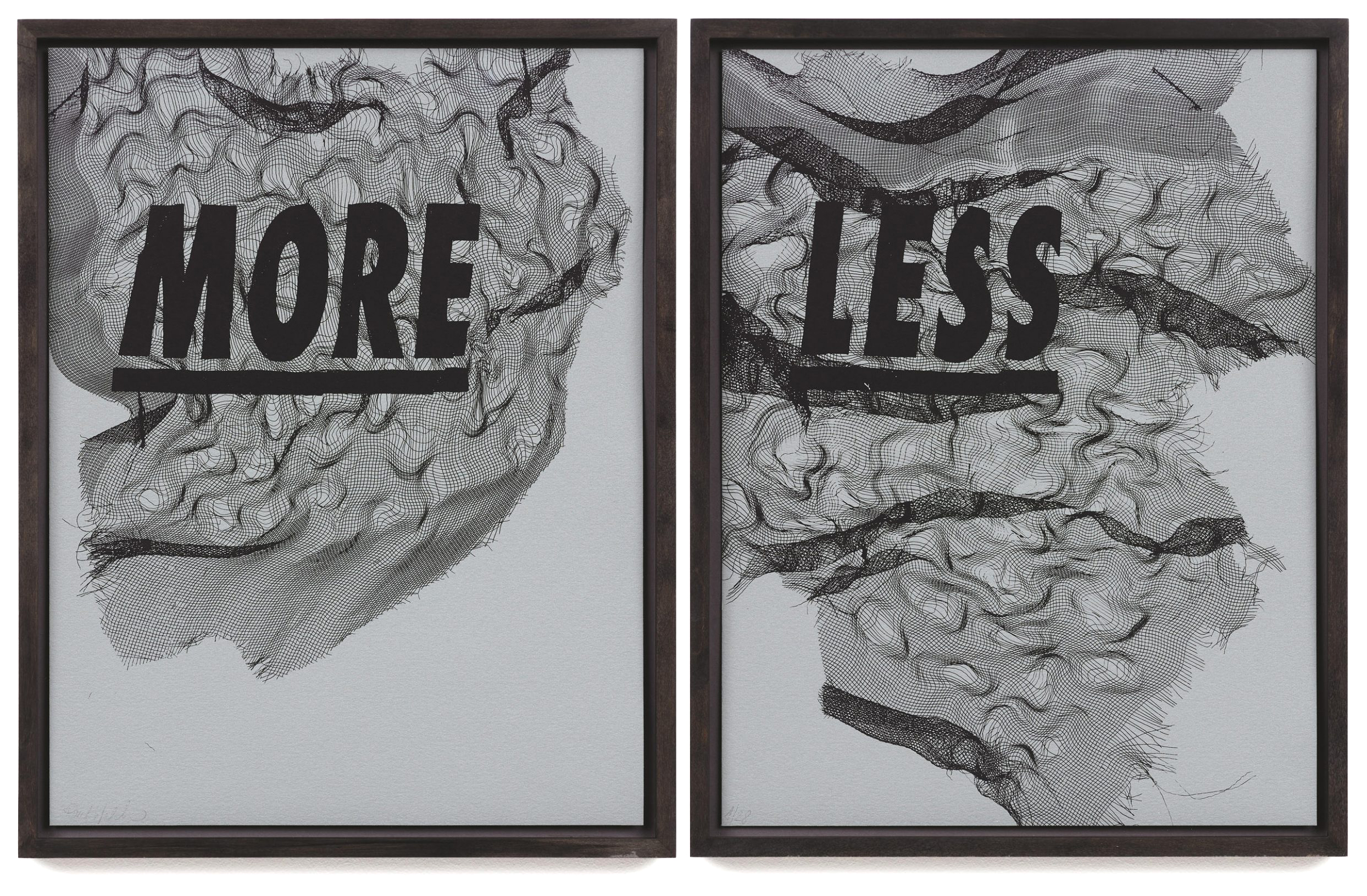 More Less / Less More by Raul Walch