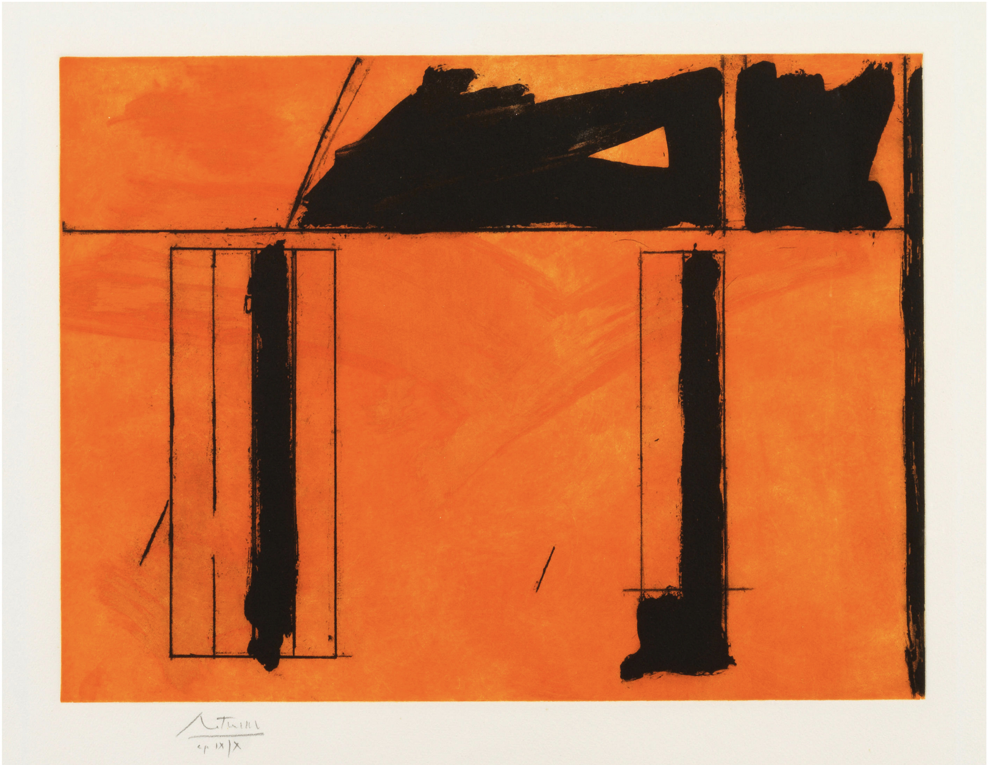 The House of La Mancha by Robert Motherwell