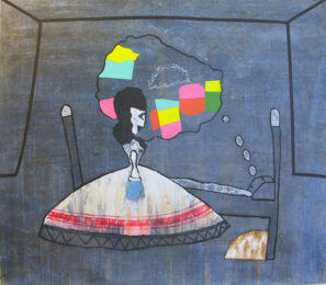 Nurse (blue) by TL Solien at Island Press