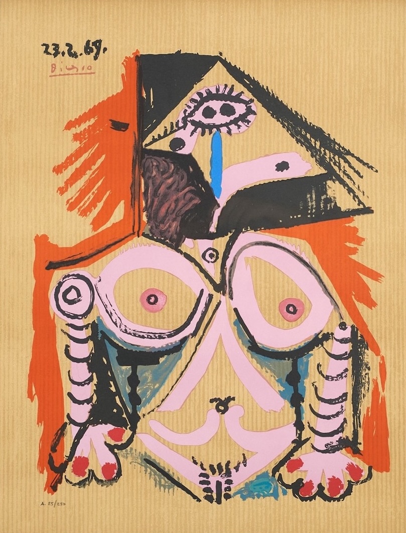 Untitled (23.2.69) by Pablo Picasso