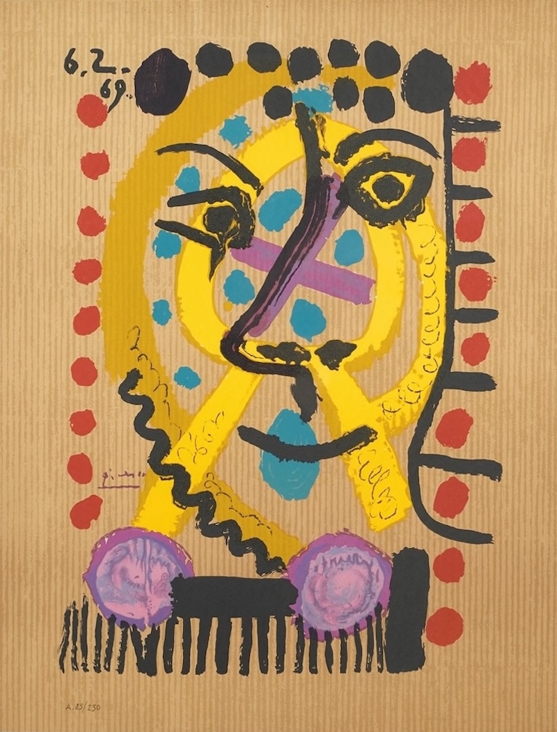 Untitled (6.2.69) by Pablo Picasso
