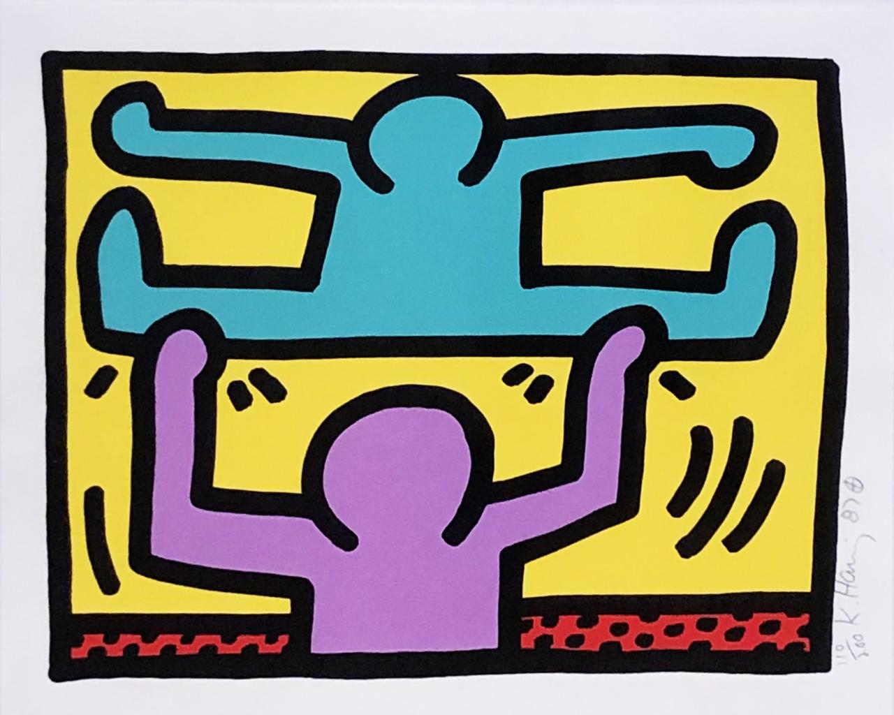 Pop Shop I (D) by Keith Haring