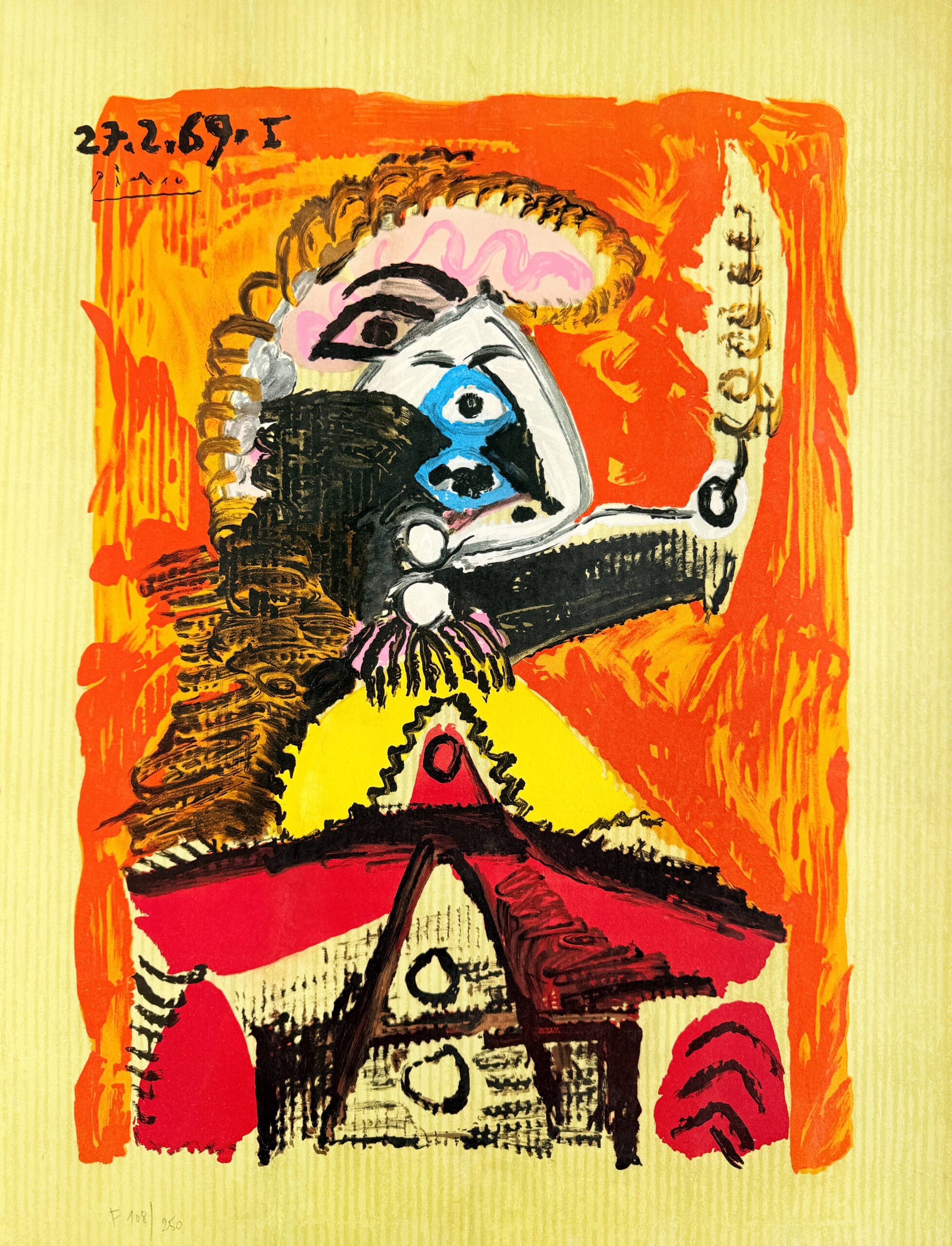 Portraits Imaginaires 27.2.69 I by Pablo Picasso