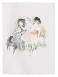 Promenade by Marie Laurencin at Emanuel von Baeyer - Cabinet