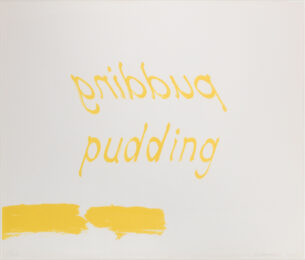 Proof of Pudding by Bruce Nauman at Susan Sheehan Gallery