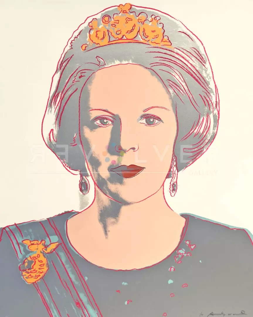 Queen Beatrix 339 by Andy Warhol