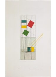 Rotation by Ronald Davis at Gemini G.E.L. at Joni Moisant Weyl