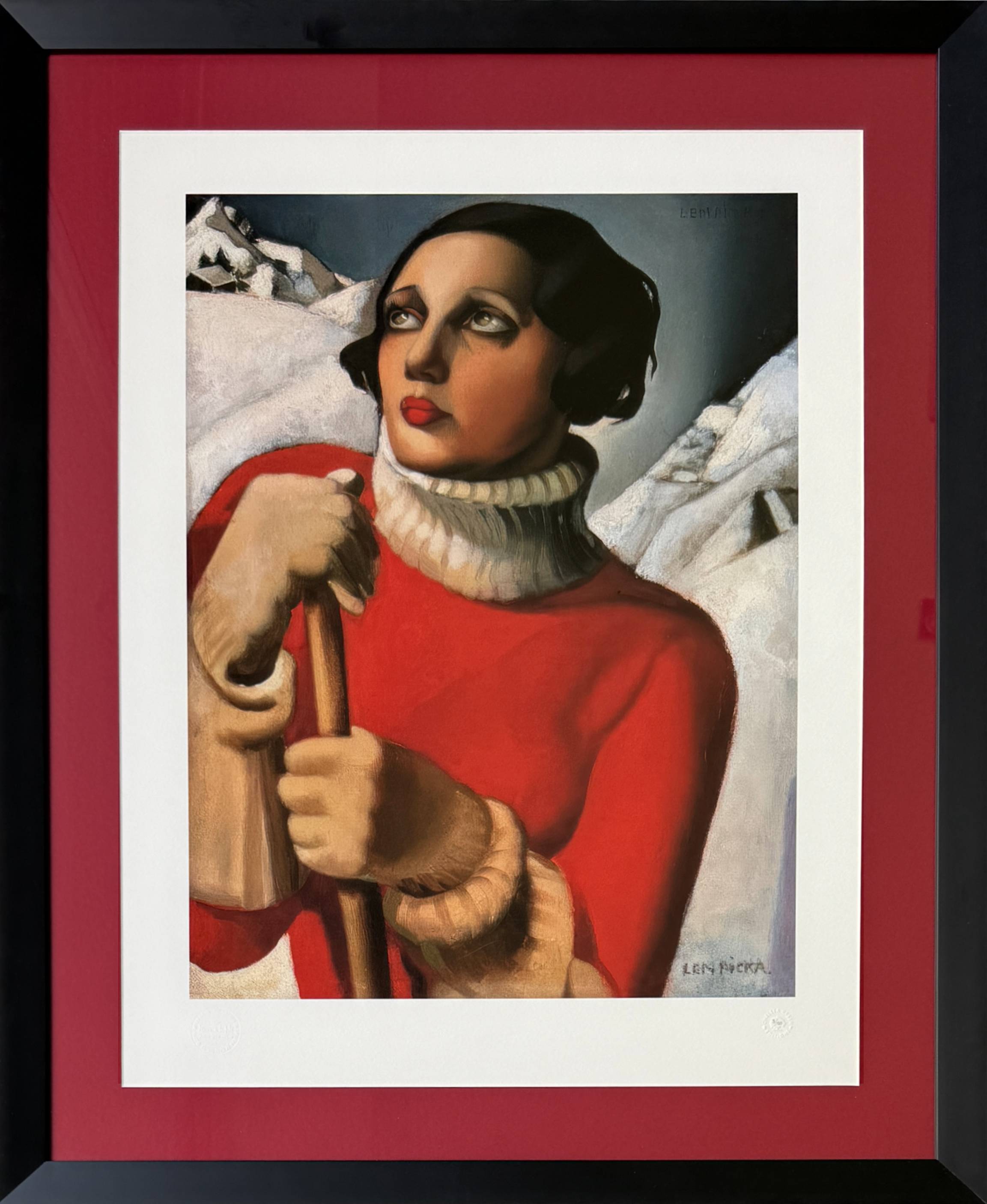 Saitn Moritz, 1929 by Tamara de Lempicka