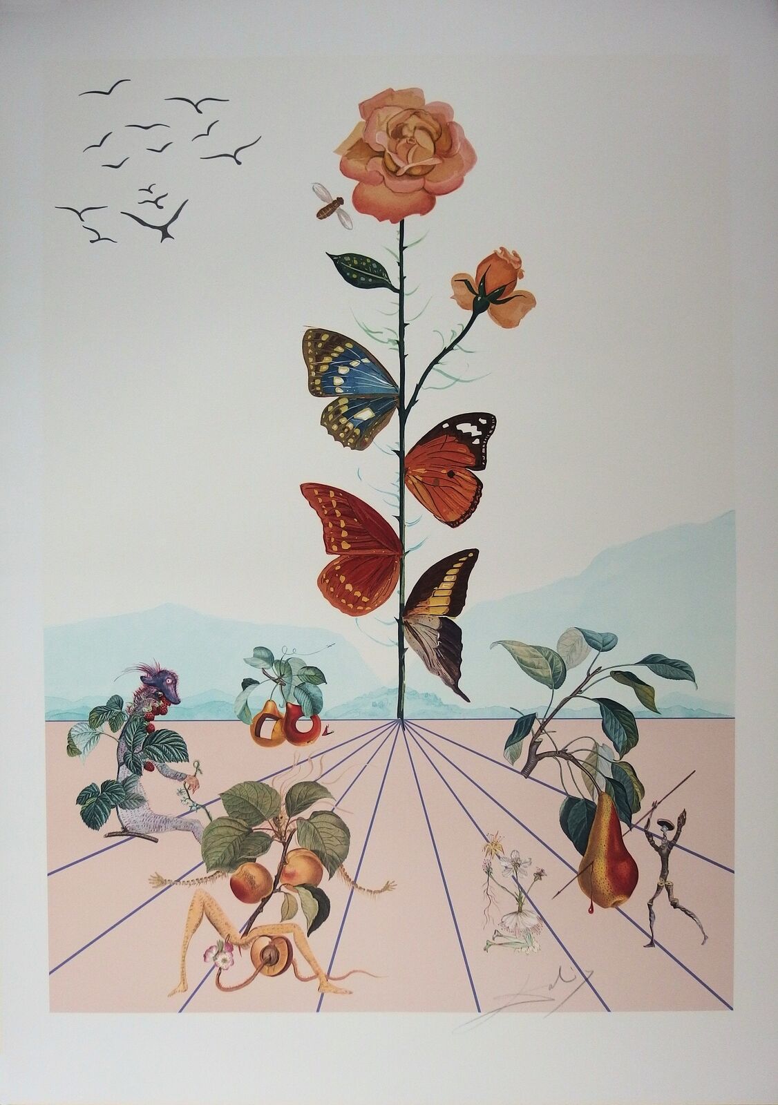 Flordali 2 by Salvador Dalí