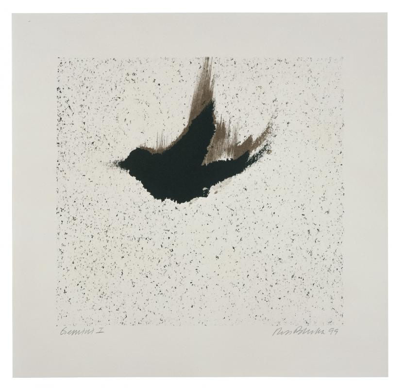 Single Bird (State) by Ross Bleckner