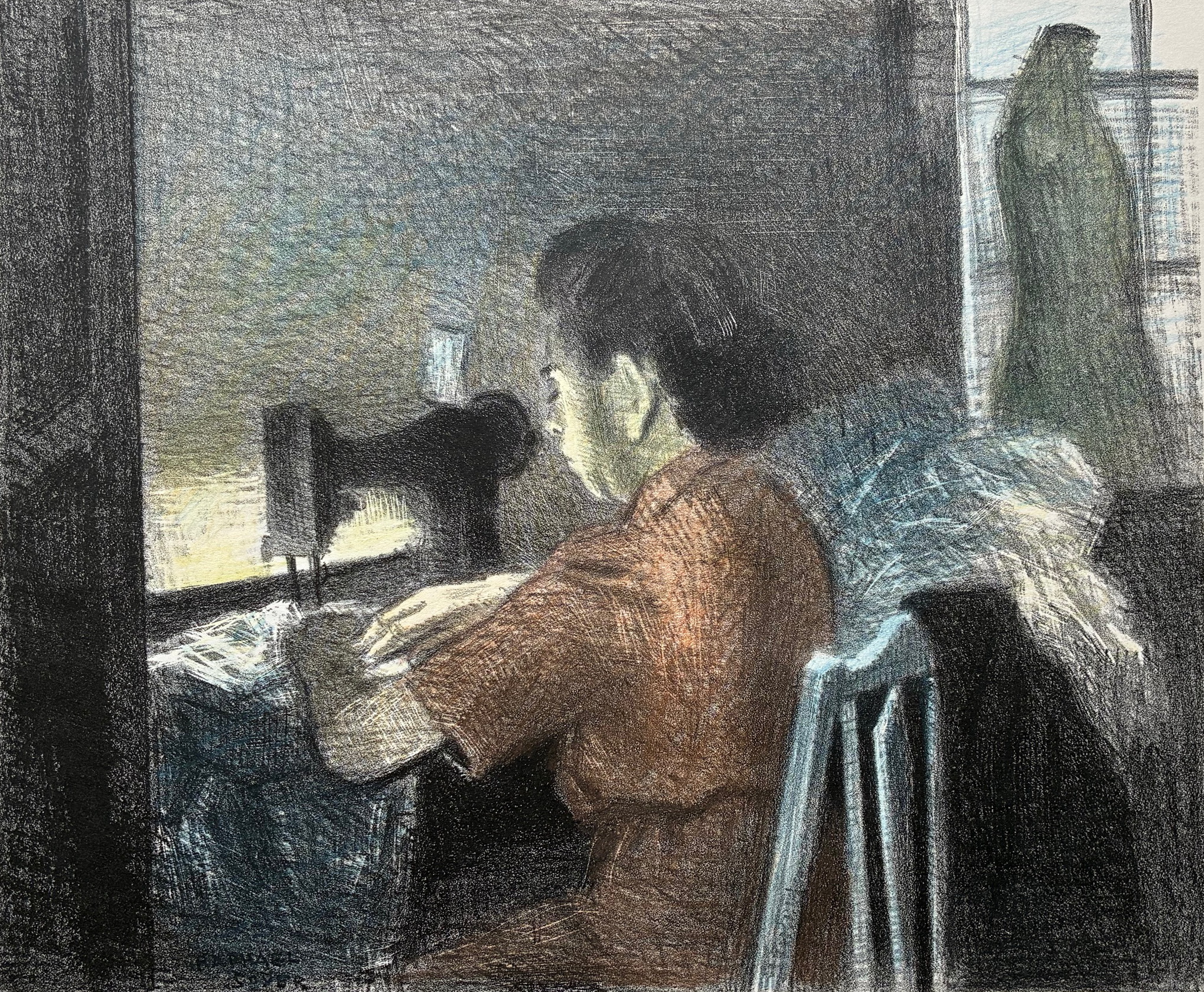The Seamstress by Raphael Soyer