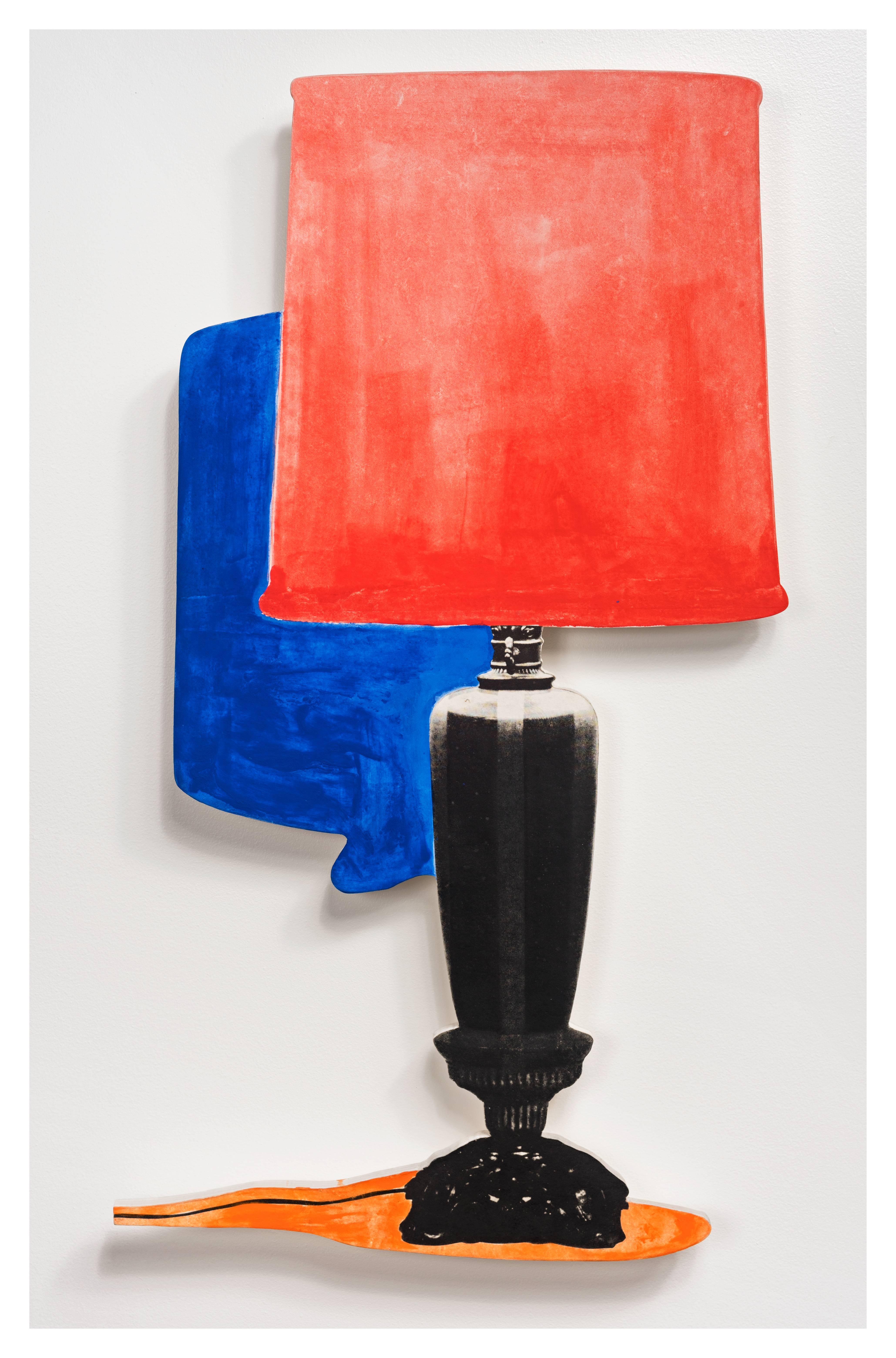 Table Lamp and its Shadow K2 by John Baldessari