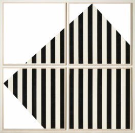 The Rotating Square – In and Out of the Frame by Daniel Buren at Gemini G.E.L. at Joni Moisant Weyl