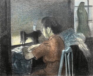 The Seamstress by Raphael Soyer at William Chambers Art