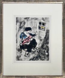 The Wolf, the Mother, and the Child by Marc Chagall at Epicentrum Art Gallery