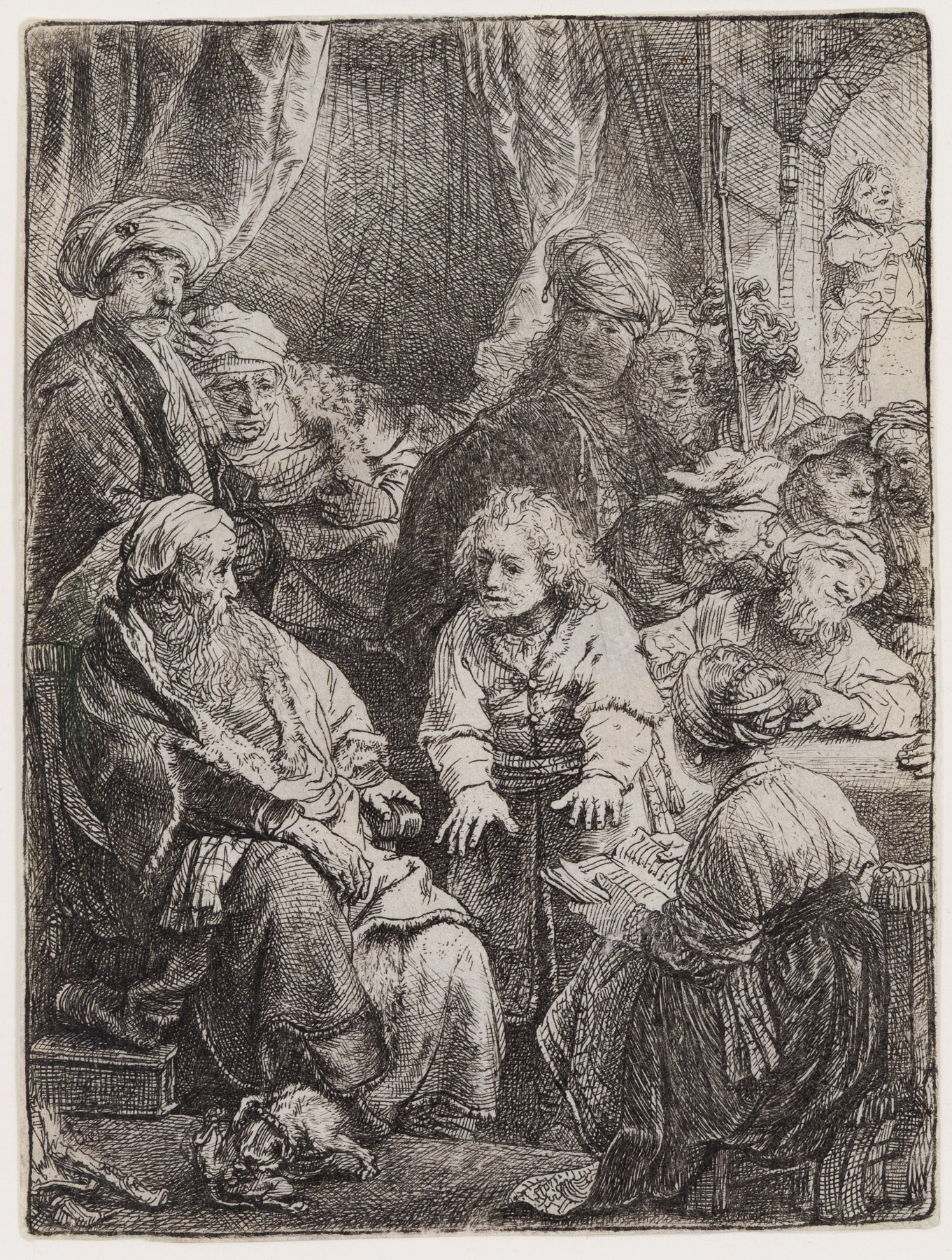 Joseph Telling His Dreams by Harmensz van Rijn Rembrandt