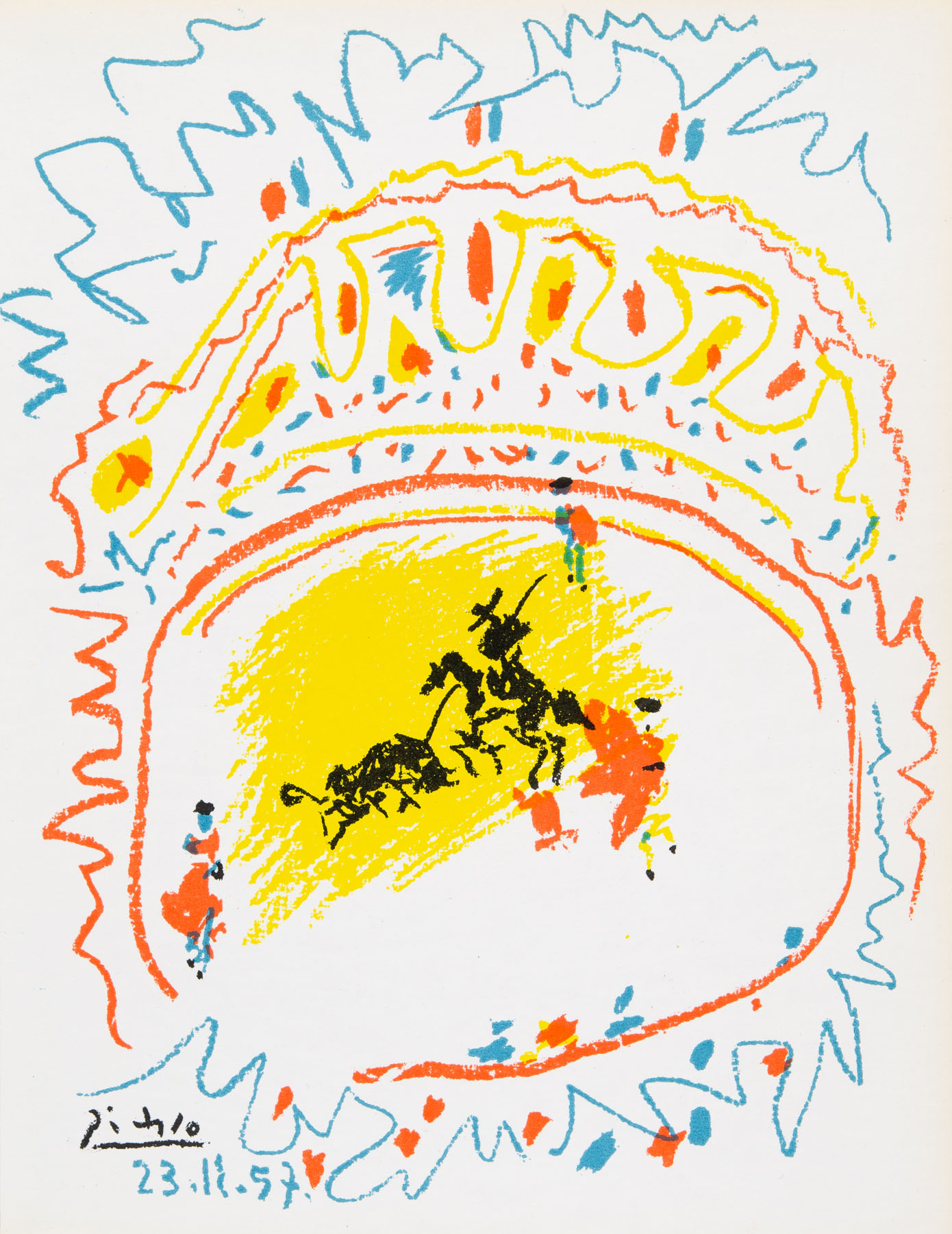 The Small Corrida by Pablo Picasso