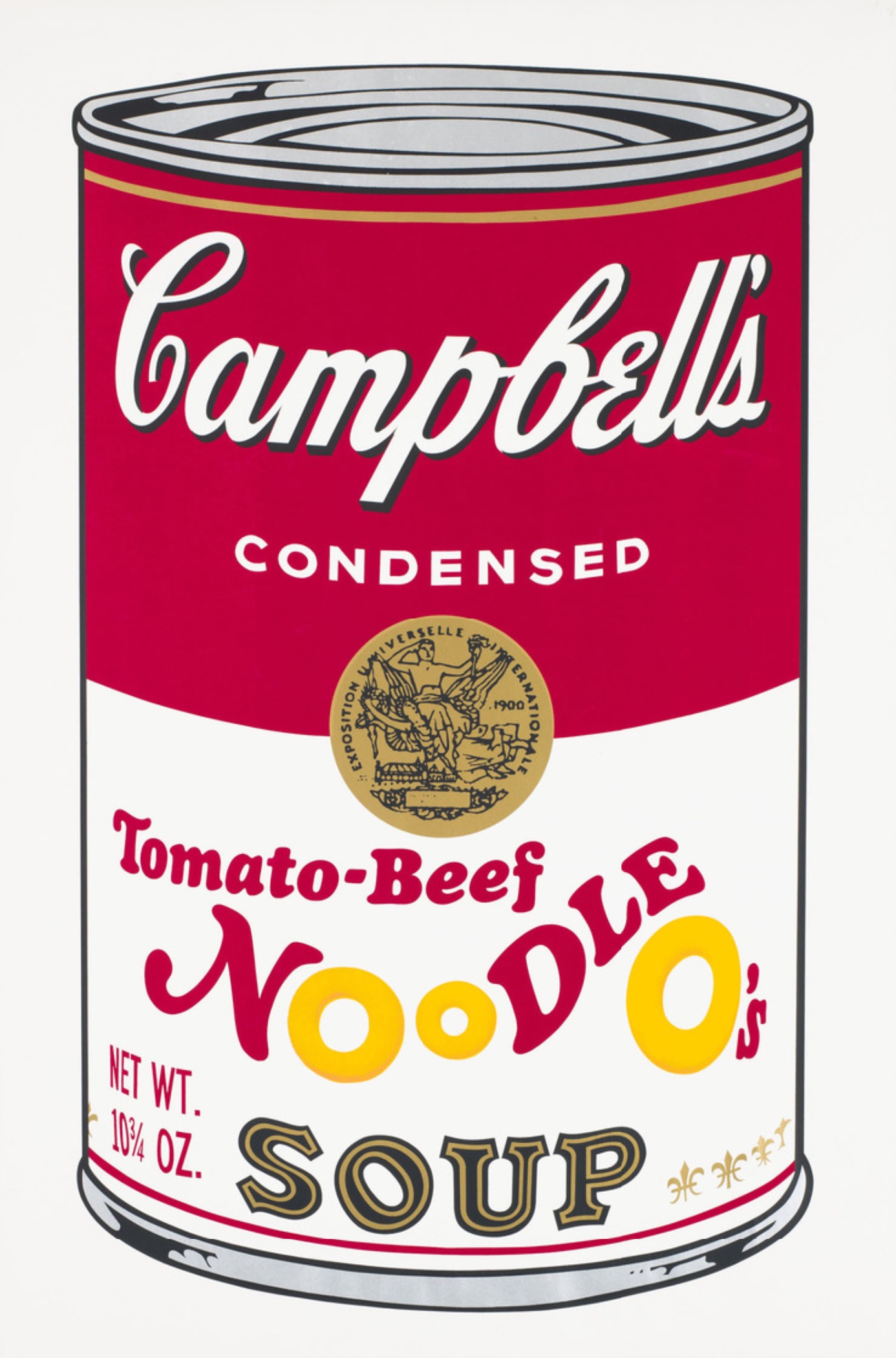 Tomato-Beef Noodle O’s by Andy Warhol