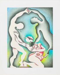Wrestling with the Shadow for Her Life by Judy Chicago at Dovehouse Contemporary