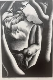 Yesterday by Paul Landacre at Catherine Burns Fine Art