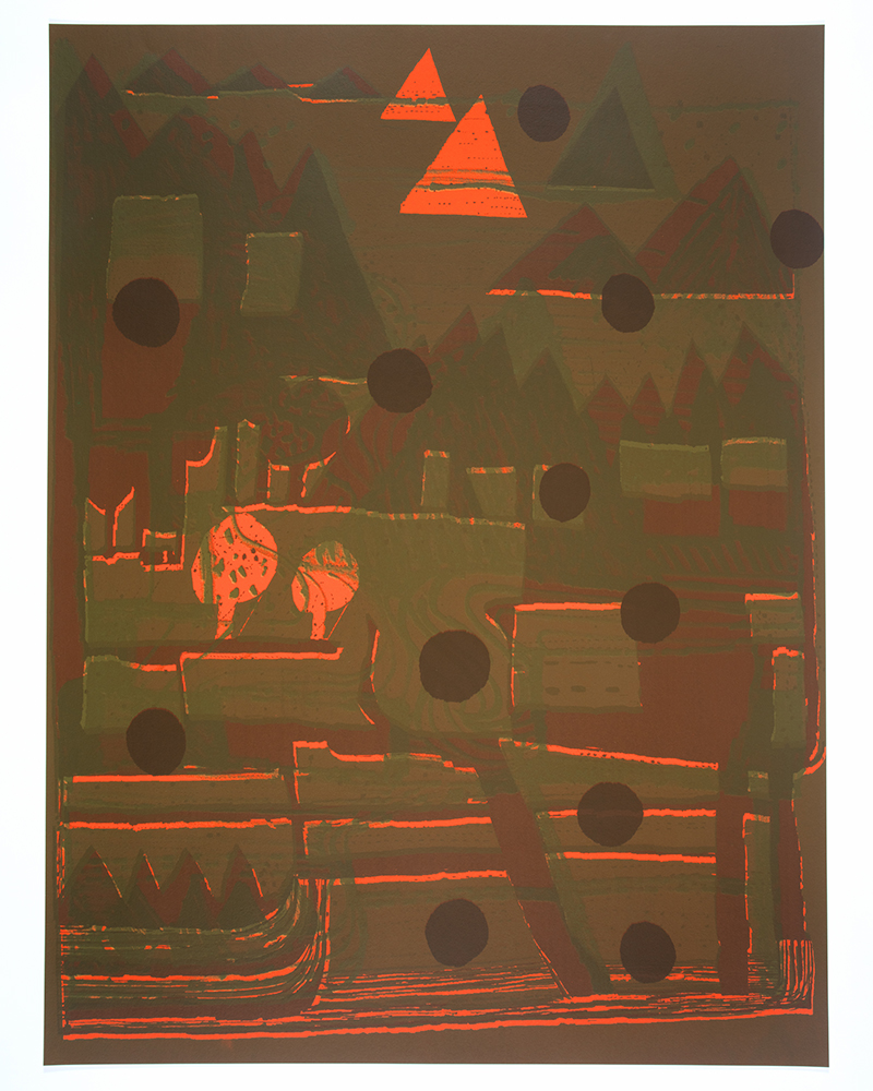 Alien vs Triangle by EJ Hauser