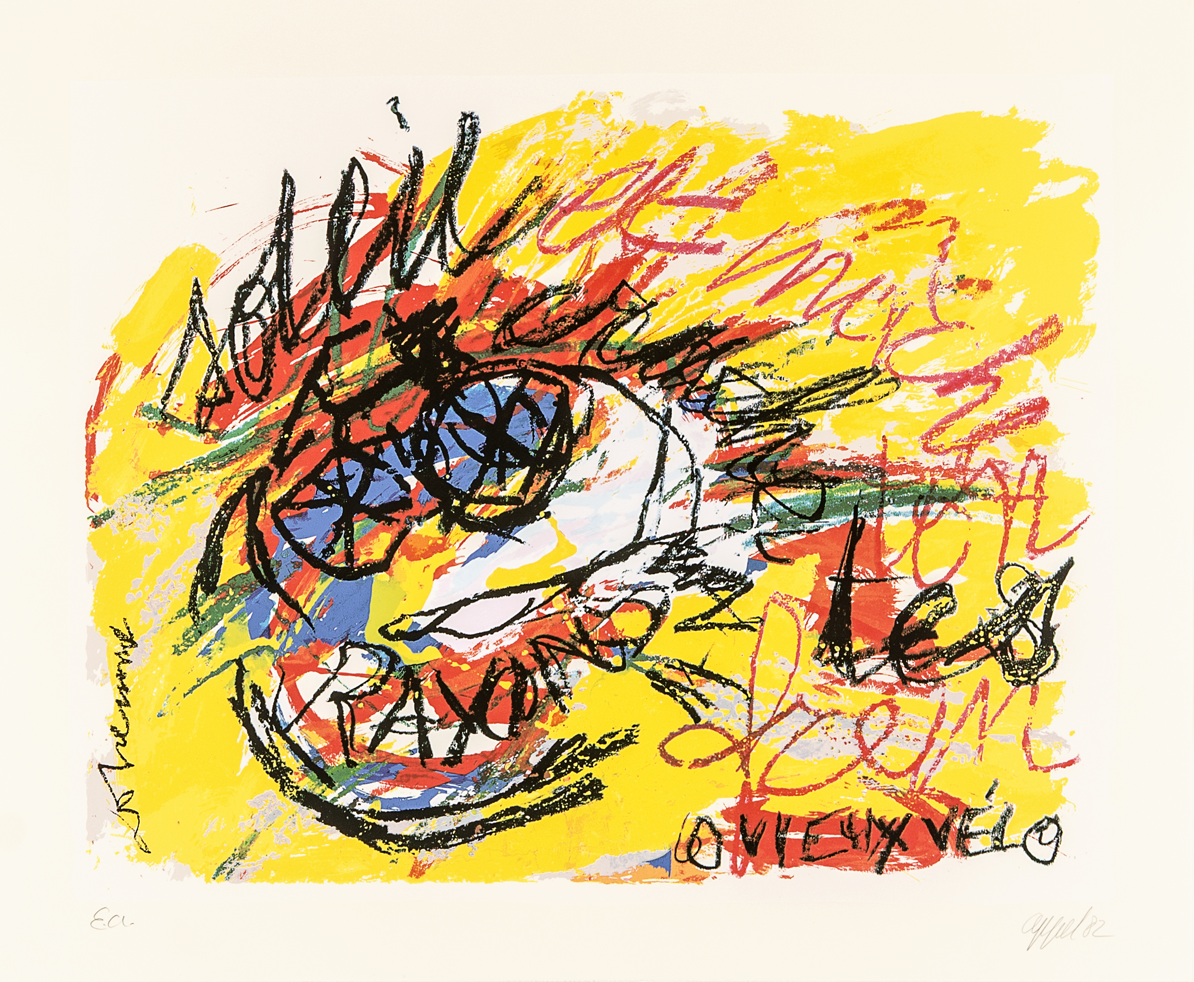 Duo – Soleil by Christian Dotremont