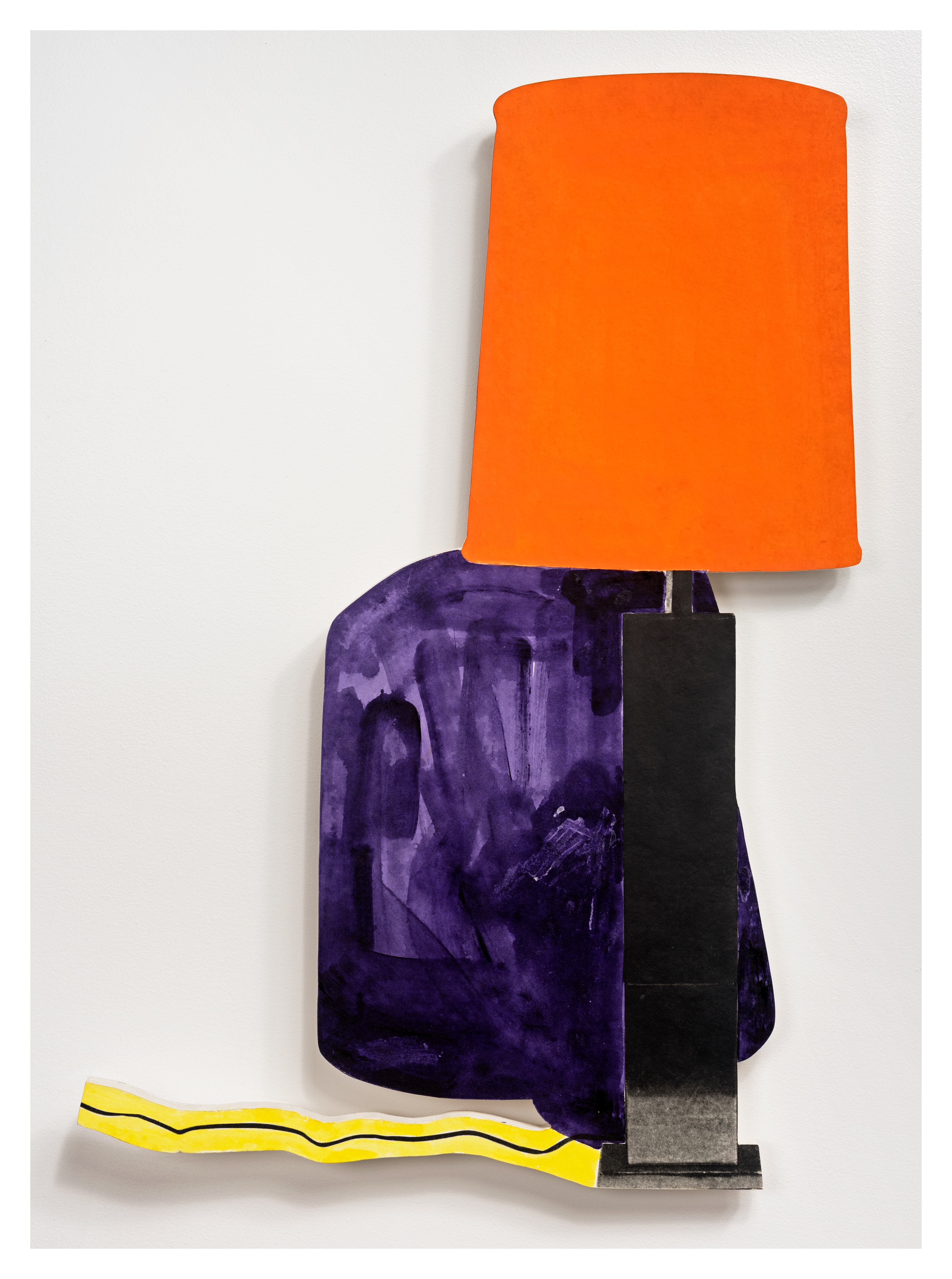 Table Lamp and its Shadow A3 by John Baldessari
