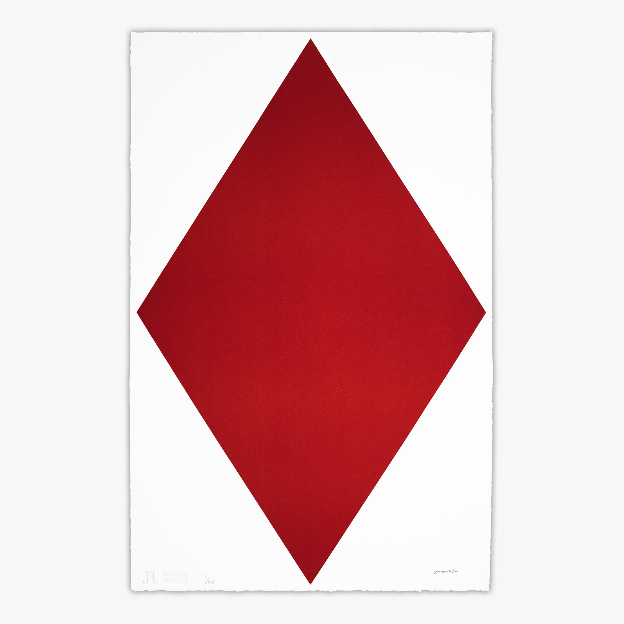 Diamond Red #2781038 by Olivier Mosset