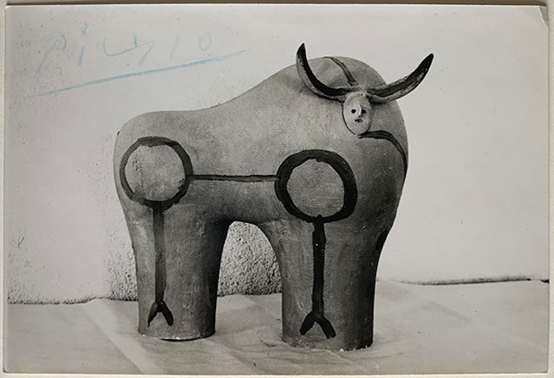 Standing Bull by Pablo Picasso