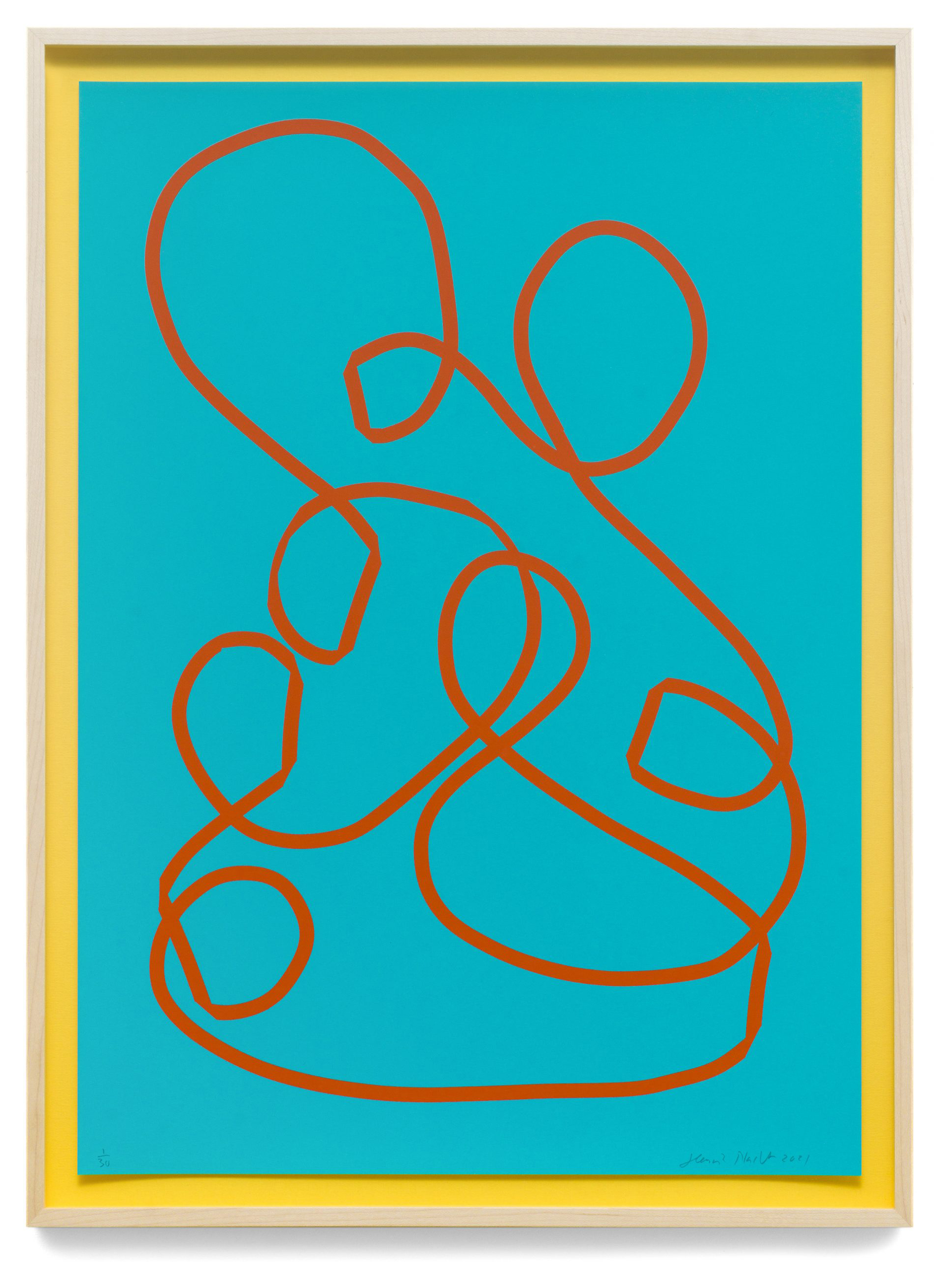 3 Meter Drawing by Henrik Placht