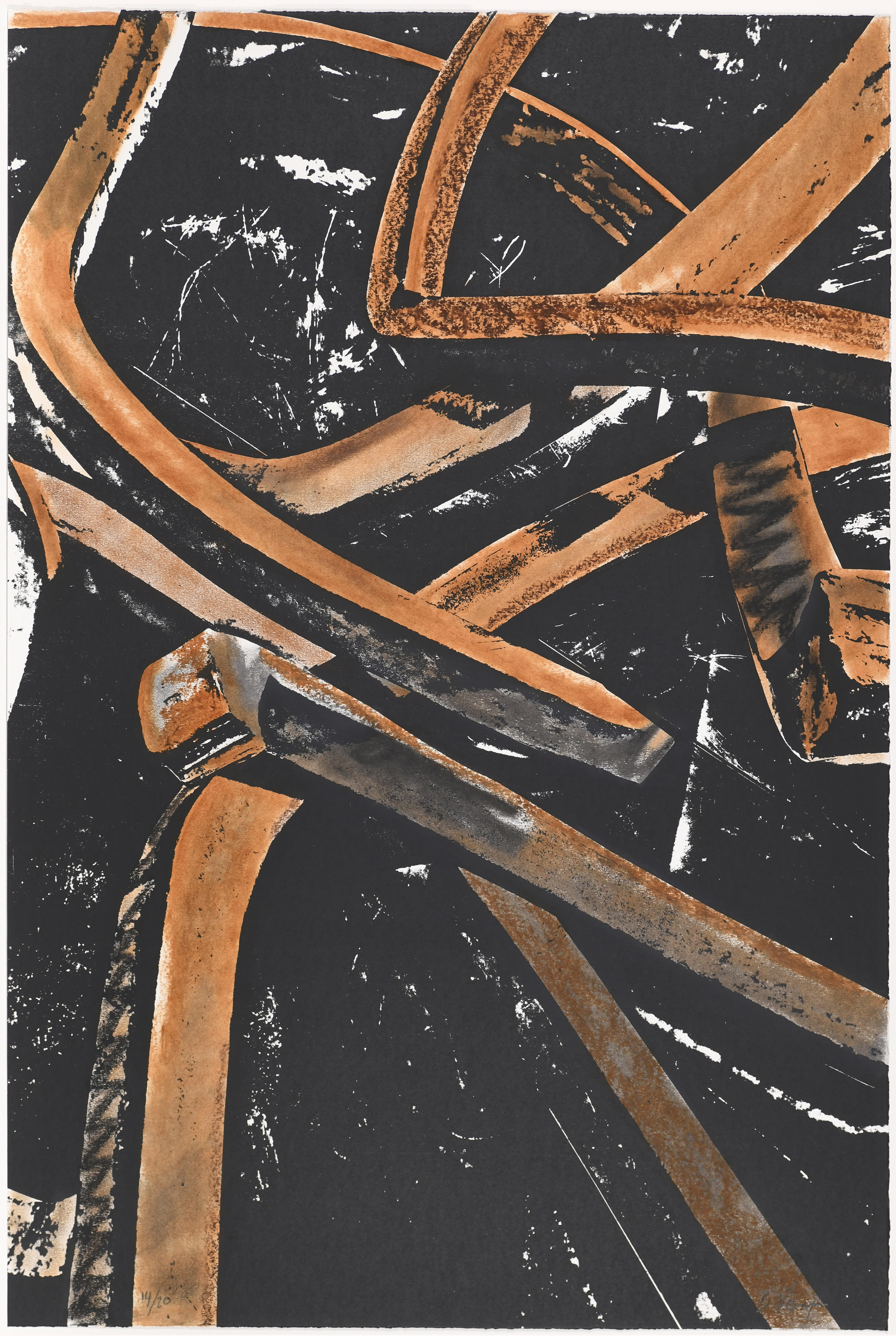 Untitled 03 by Bernar Venet