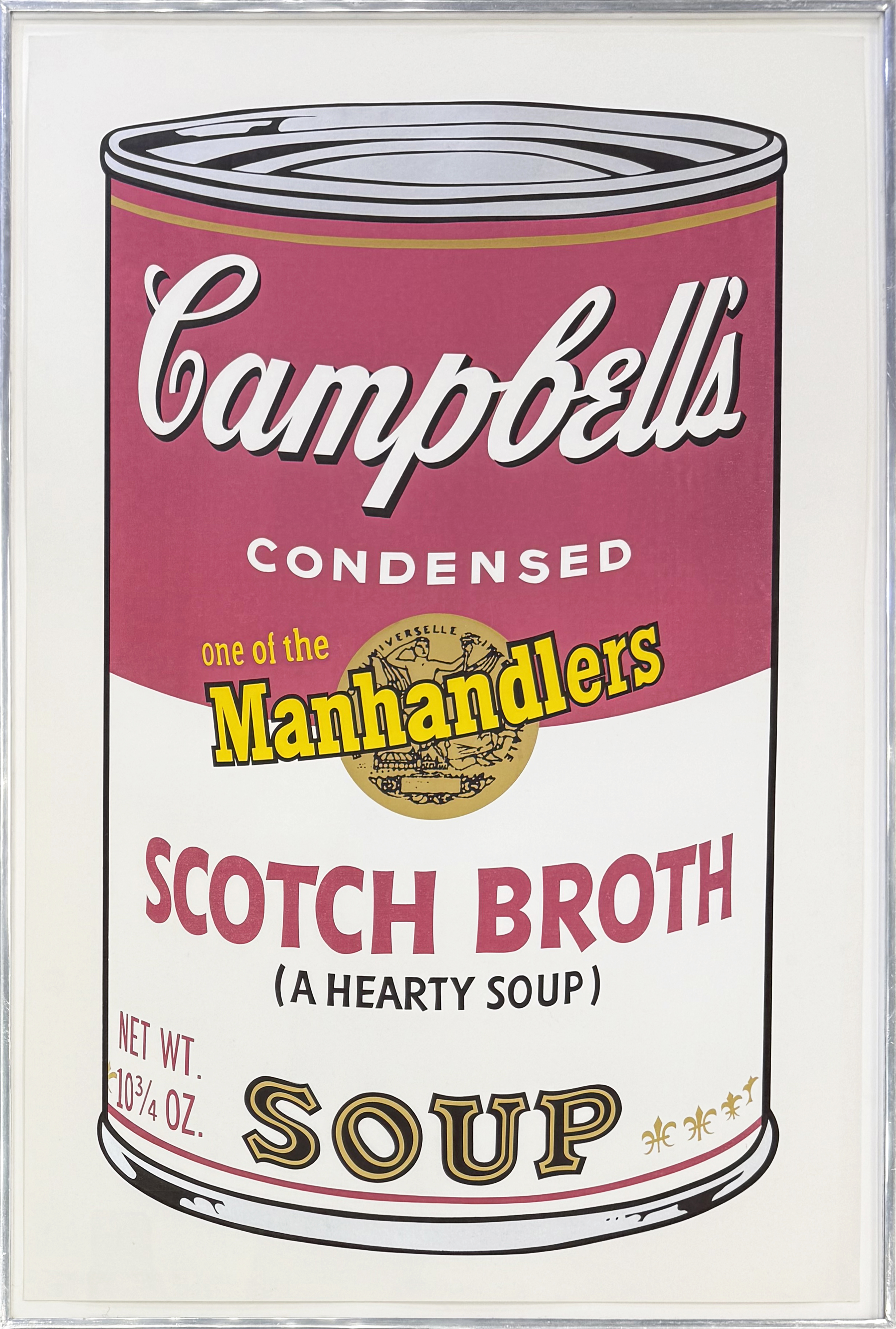 Campbell’s Soup Cans II: Scotch Broth FS II.55 (hand signed screen print) by Andy Warhol