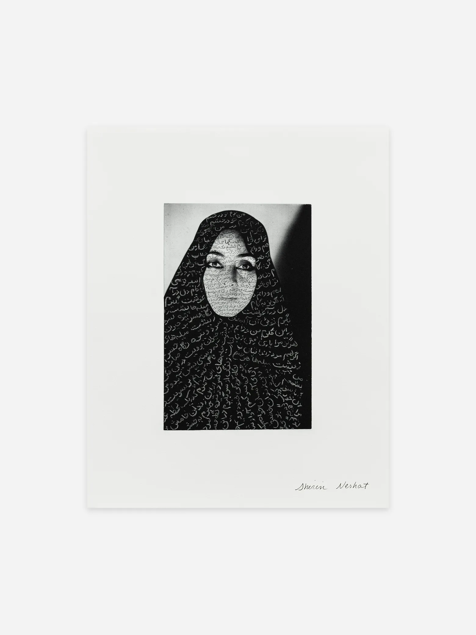 Neshat Shirin, Unveiling series #1, 1993 by Shirin Neshat