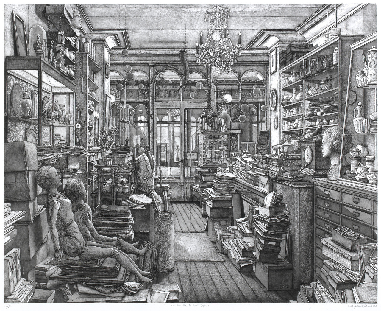 Le Magasin de Robert Capia by Érik Desmazières