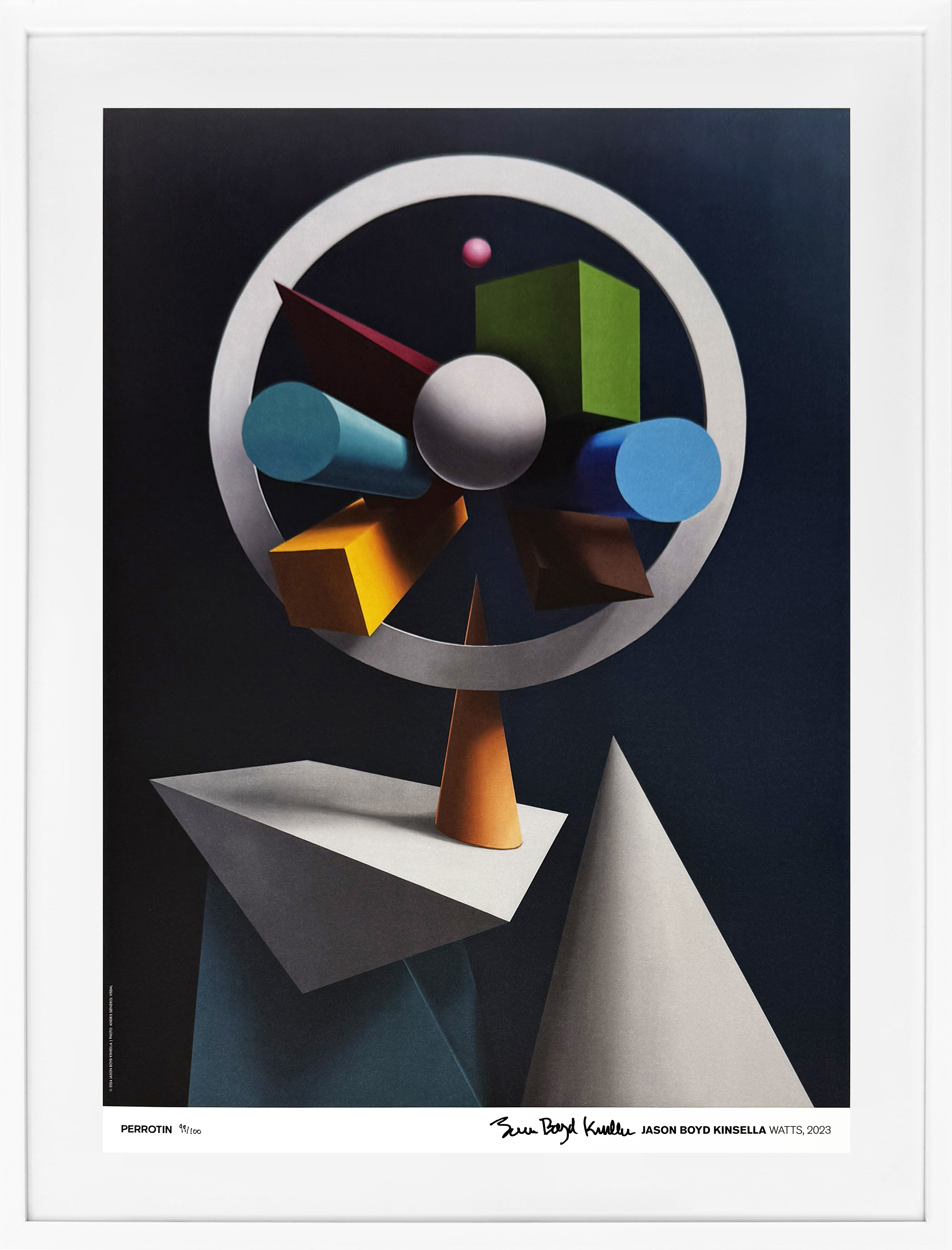Watts (framed hand signed print) by Jason Boyd Kinsella