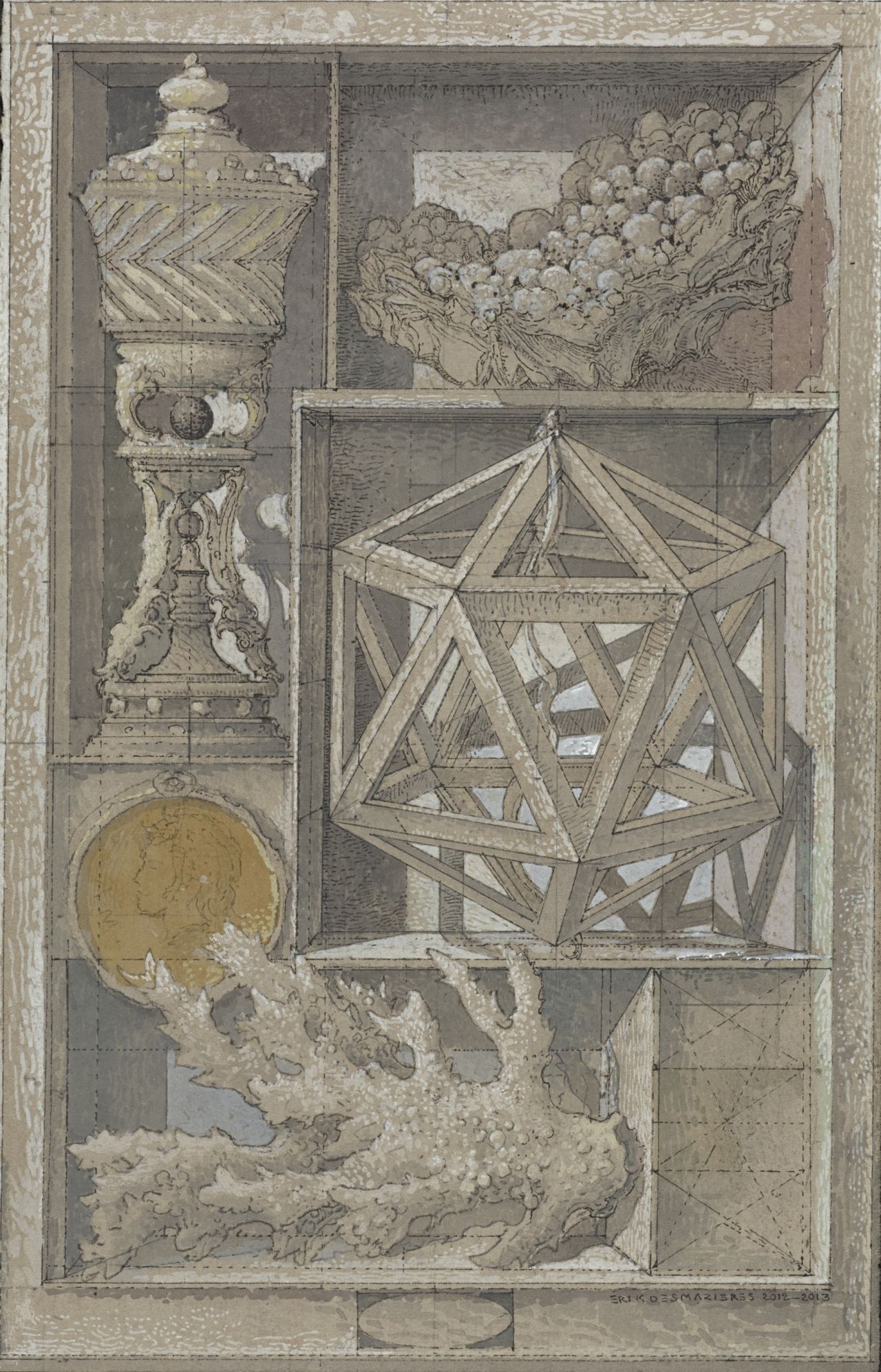 Bibliothèques et autres curiosités by Érik Desmazières