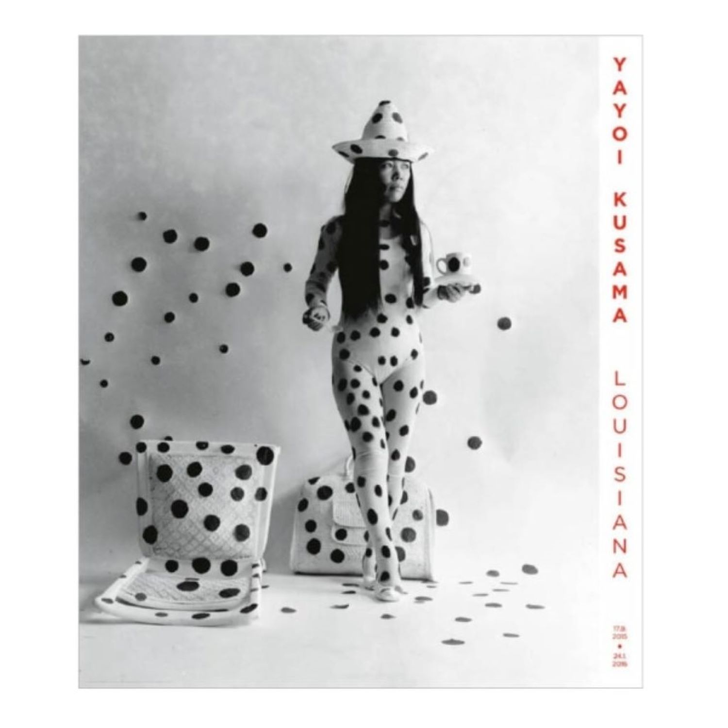 Self-obliteration by dots by Yayoi Kusama