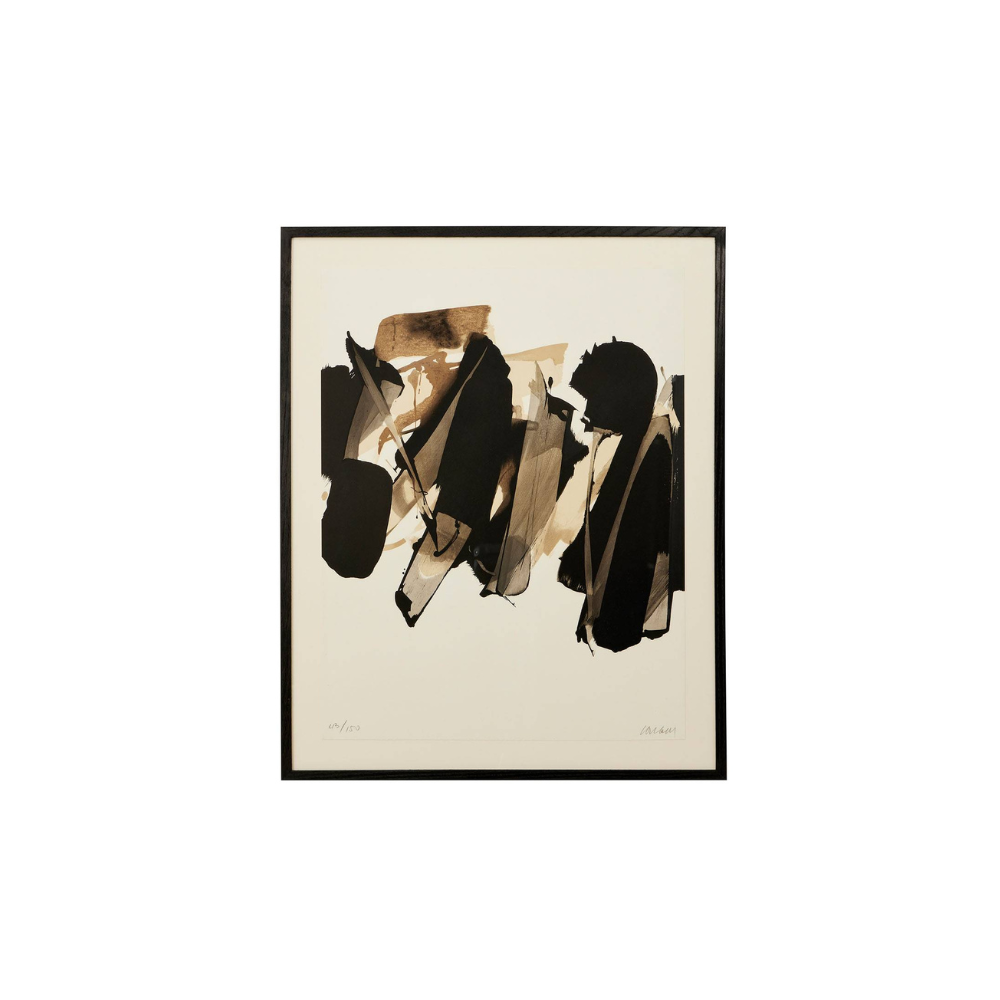 Pierre Soulages, Lithographie n° 14, 1964 by Pierre Soulages