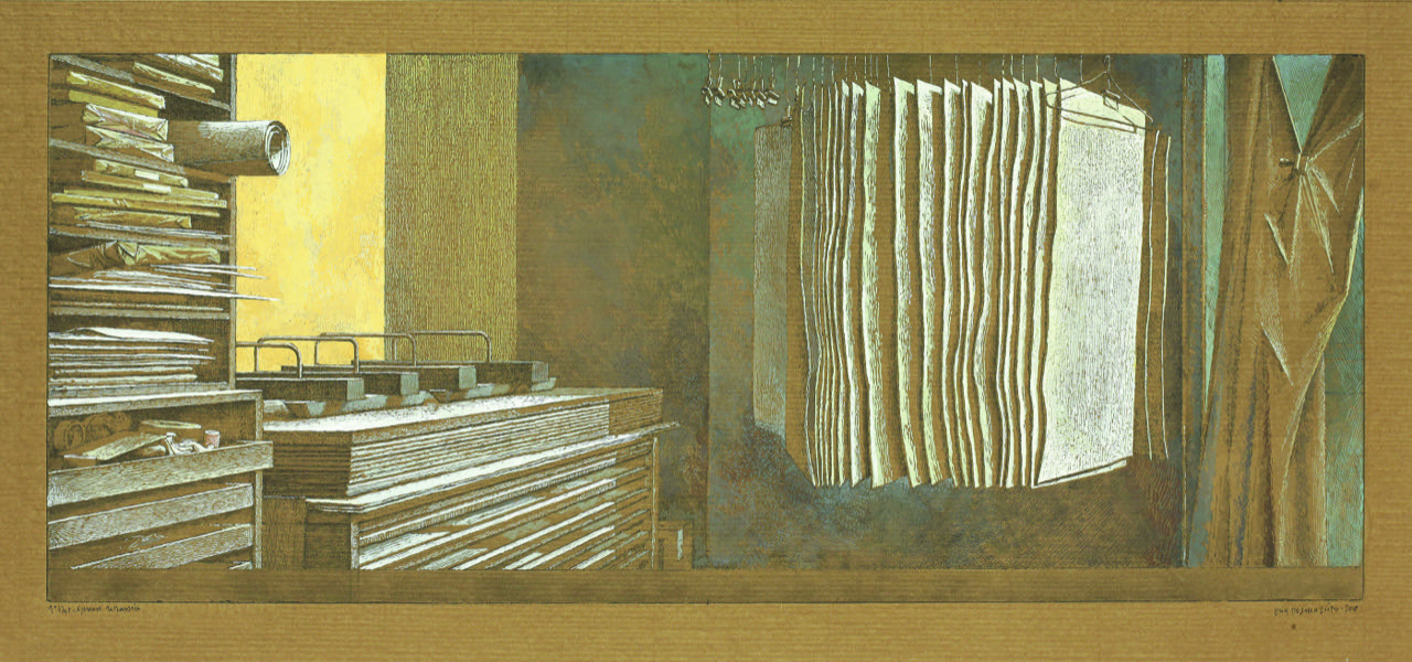 Le Séchoir de l’Atelier, rue Hittorf by Érik Desmazières