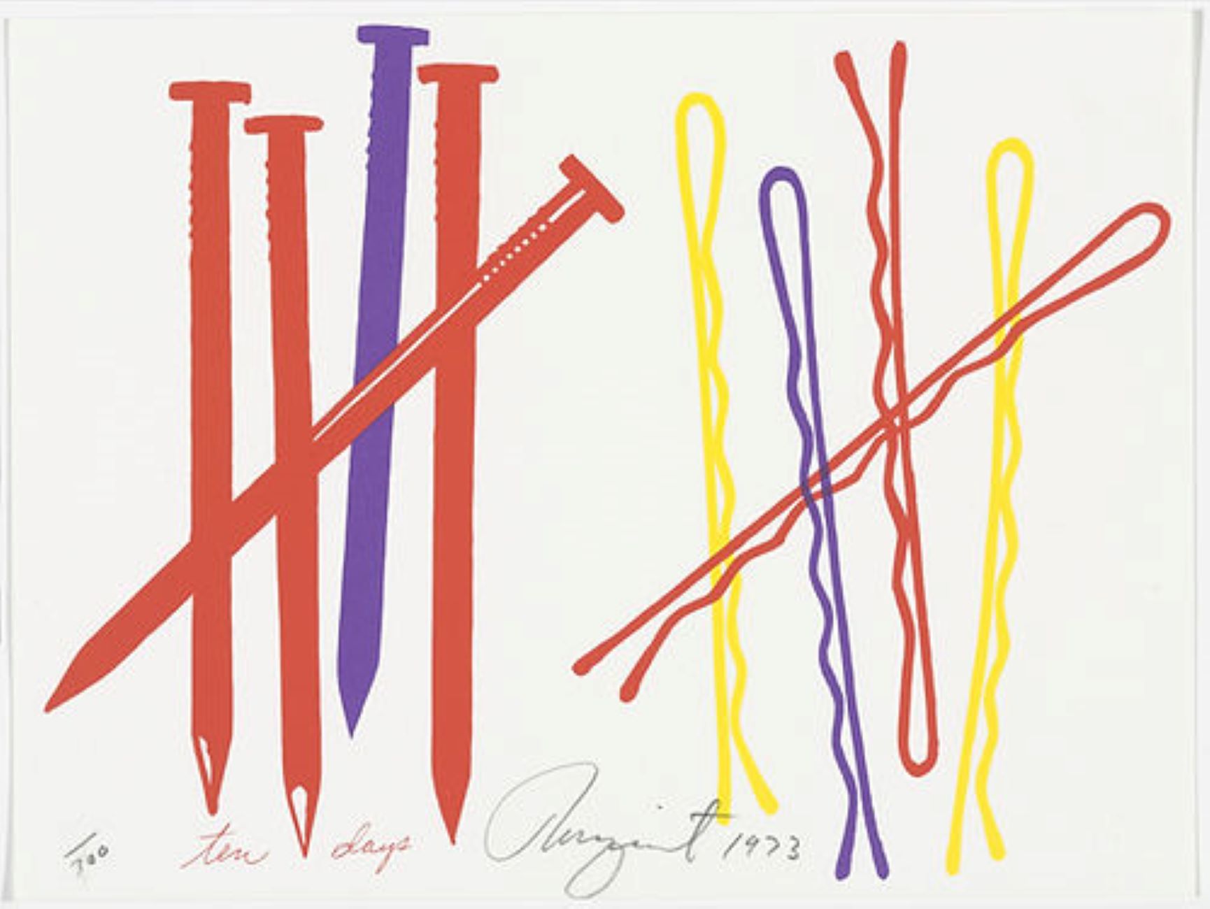Untitled from The New York Collection for Stockholm by James Rosenquist
