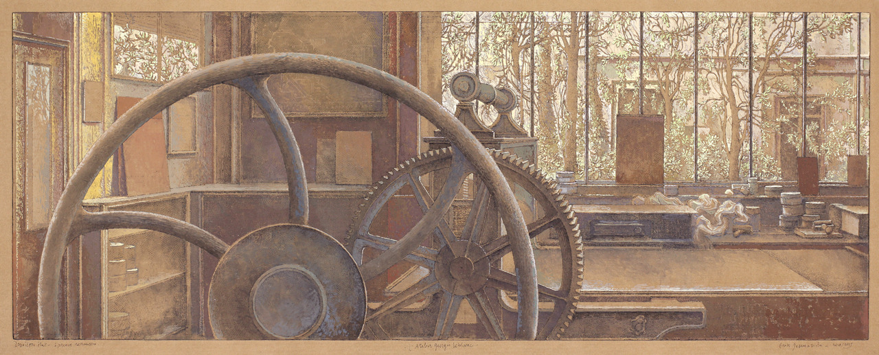 Atelier Georges Blanc by Érik Desmazières