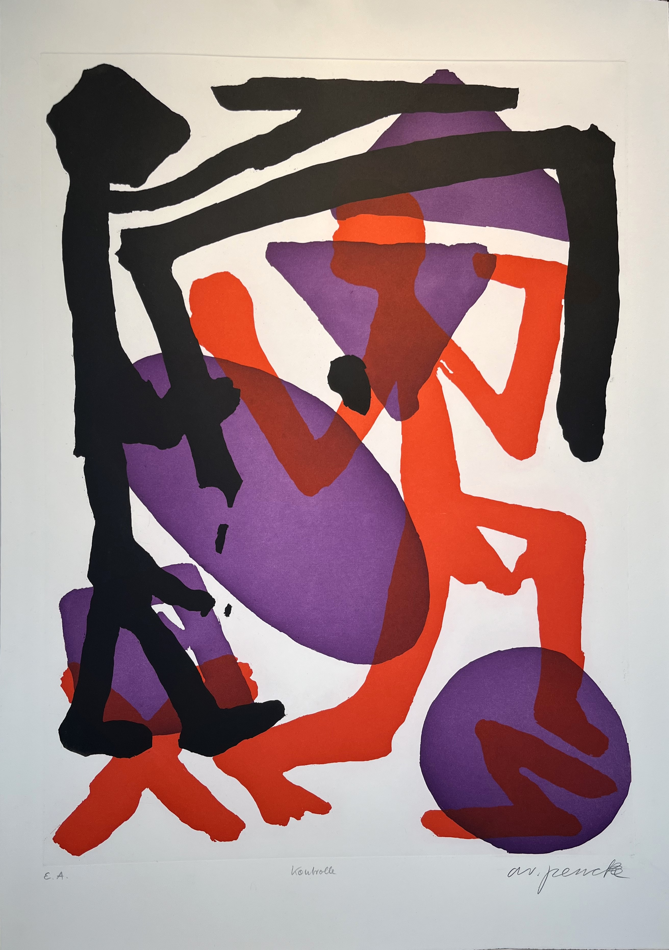 Kontrolle by A.R. Penck