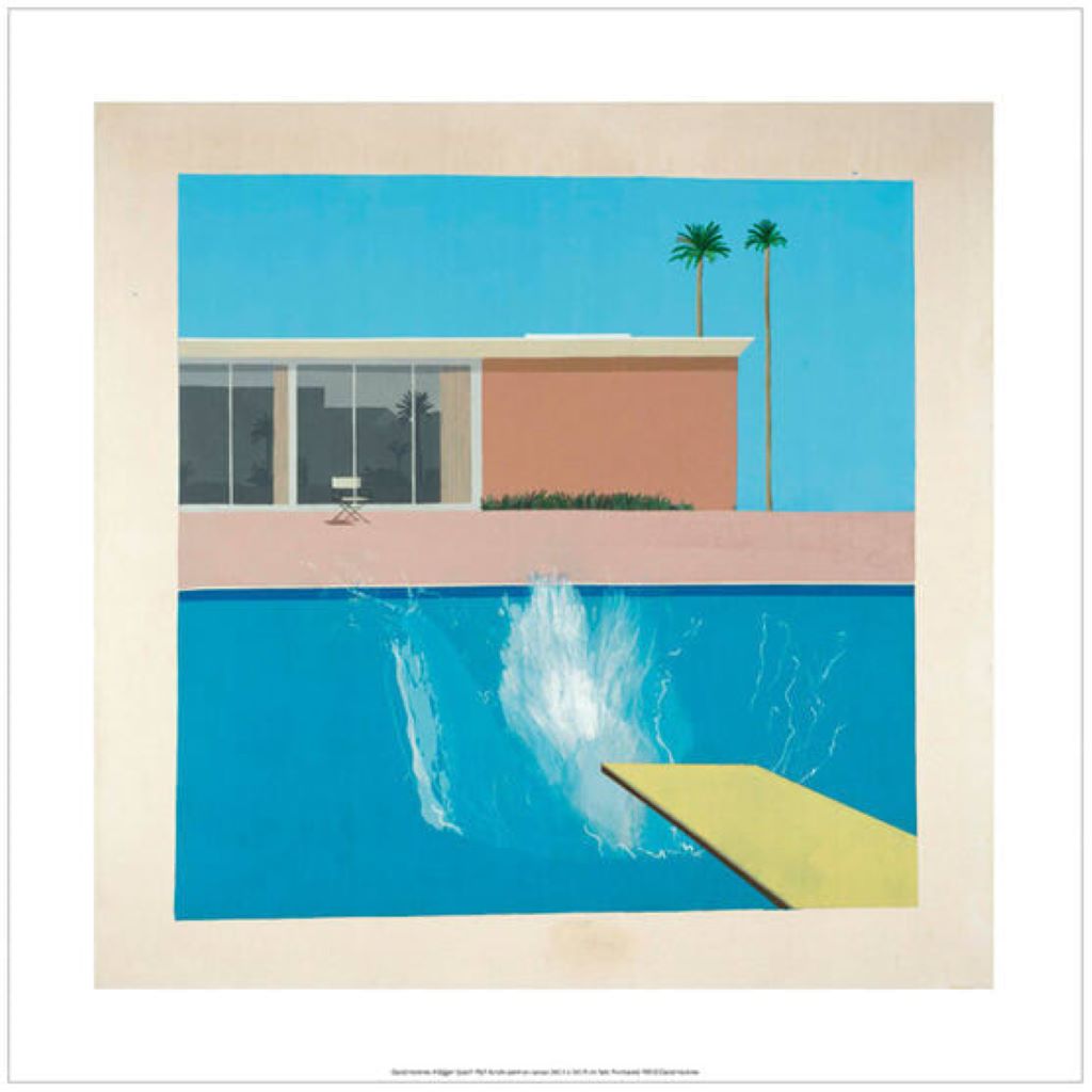 A Bigger Splash by David Hockney