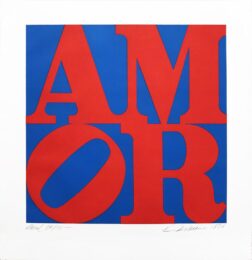 Amor by Robert Indiana at Hamilton-Selway Fine Art