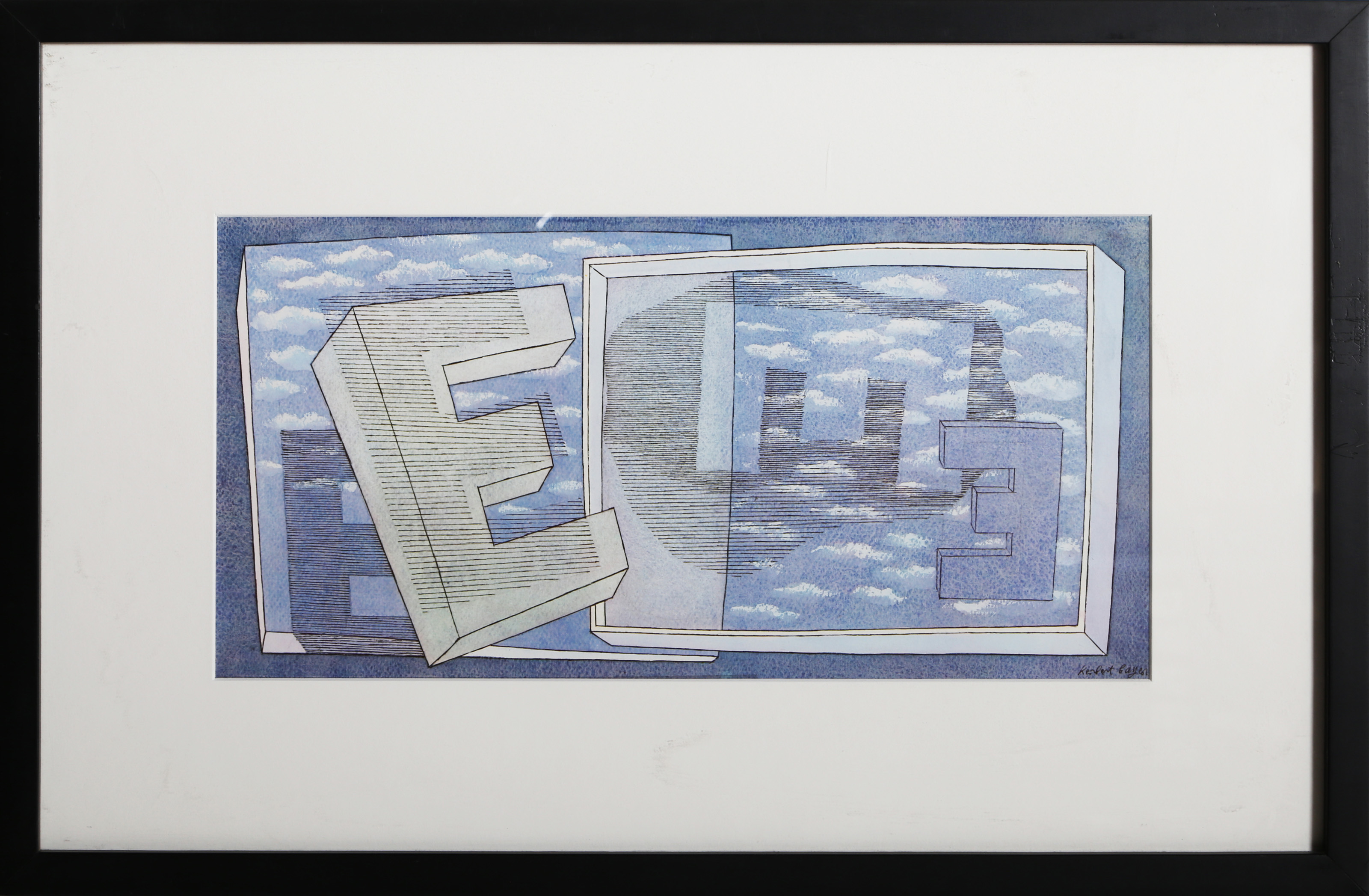Tender Picture E by Herbert Bayer