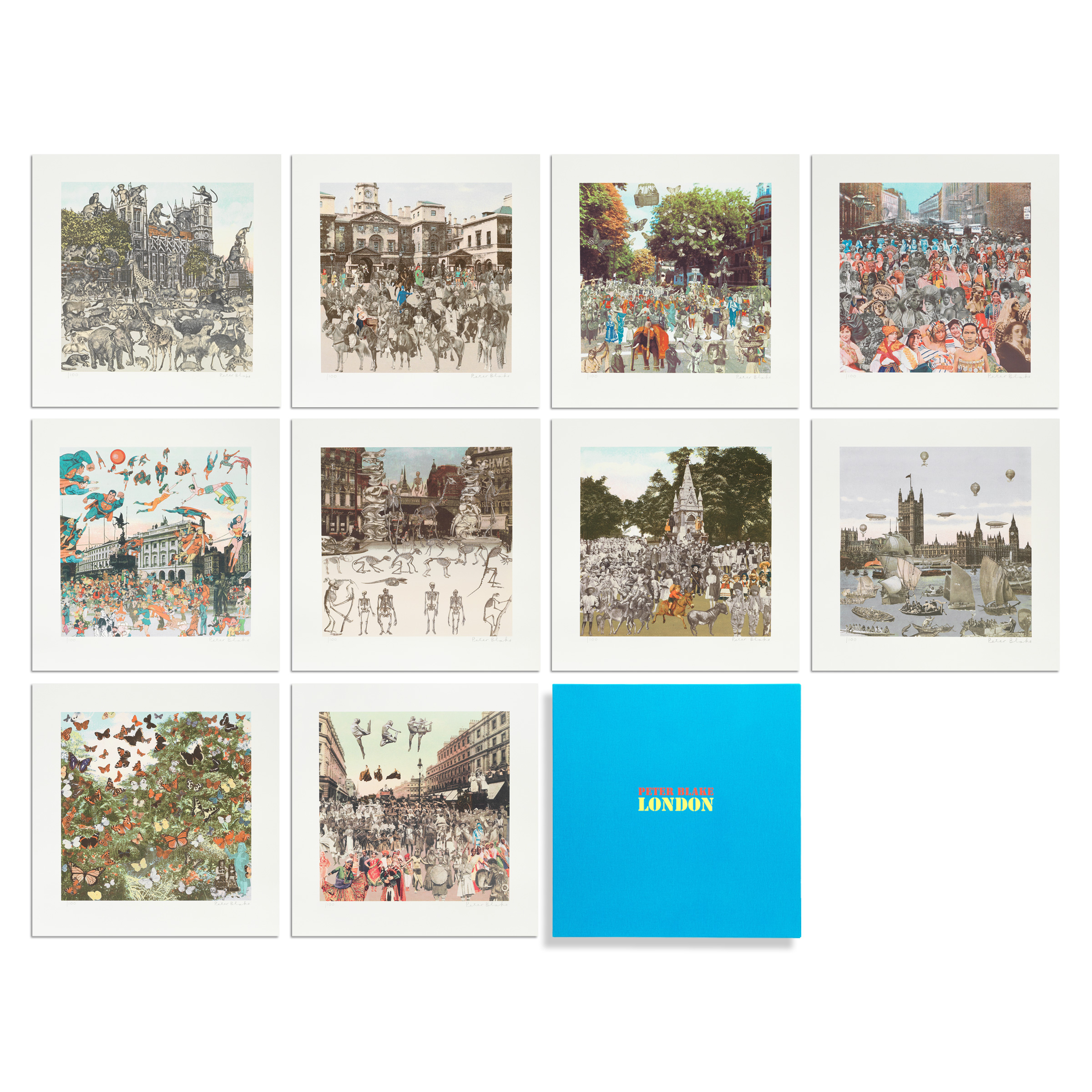 The London Suite by Peter Blake